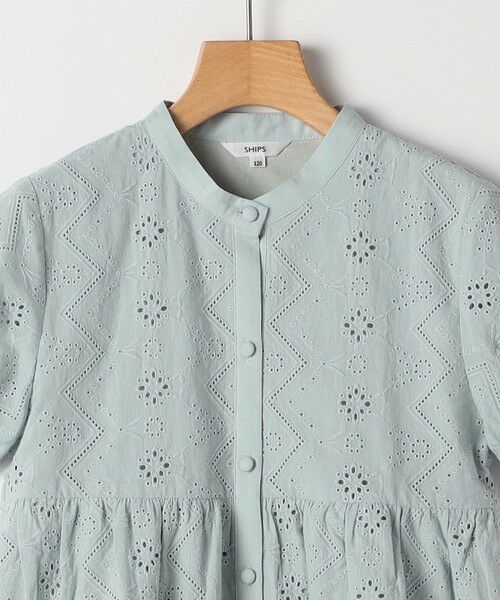 SHIPS / シップス ロング・マキシ丈ワンピース | SHIPS KIDS:100〜130cm / レース エンブロイダリー ワンピース | 詳細3