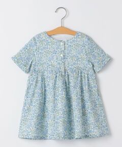 SHIPS / シップス ミニ丈・ひざ丈ワンピース | SHIPS KIDS:80〜90cm / リバティ 半袖 ワンピース
