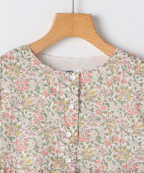 SHIPS / シップス ミニ丈・ひざ丈ワンピース | SHIPS KIDS:100〜130cm / リバティ 半袖 ワンピース | 詳細4