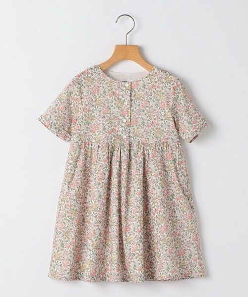 SHIPS / シップス ミニ丈・ひざ丈ワンピース | SHIPS KIDS:100〜130cm / リバティ 半袖 ワンピース（ピンク系）
