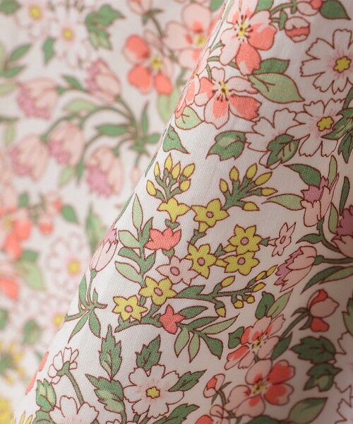 SHIPS / シップス ミニ丈・ひざ丈ワンピース | SHIPS KIDS:140〜150cm / リバティ 半袖 ワンピース | 詳細1