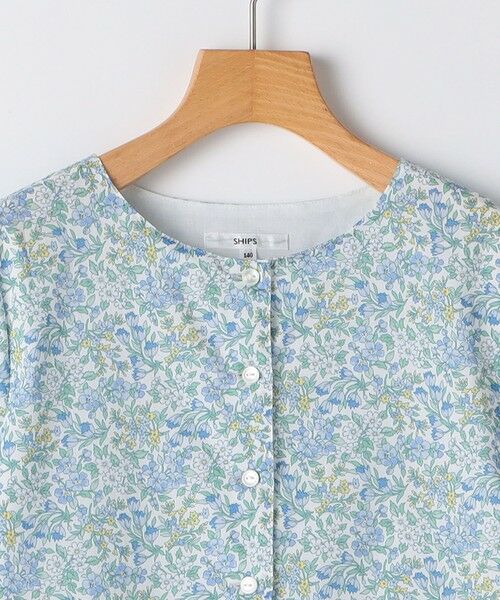 SHIPS / シップス ミニ丈・ひざ丈ワンピース | SHIPS KIDS:140〜150cm / リバティ 半袖 ワンピース | 詳細5