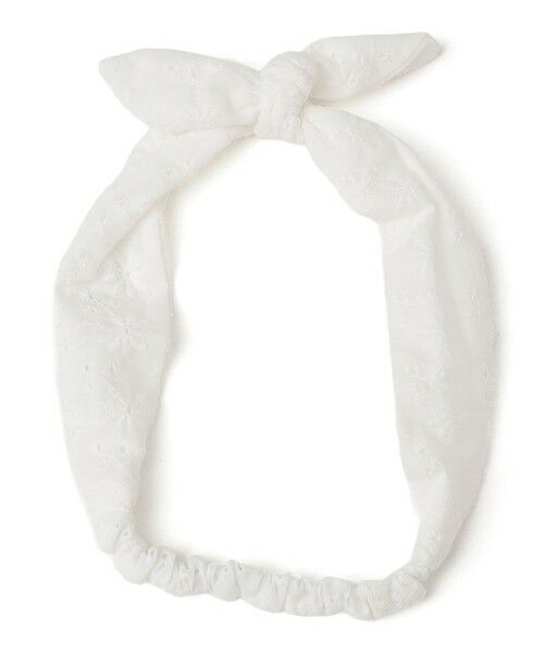 SHIPS / シップス ベビー・キッズグッズ | SHIPS KIDS:エンブロイダリー レース ヘアーバンド（ホワイト）