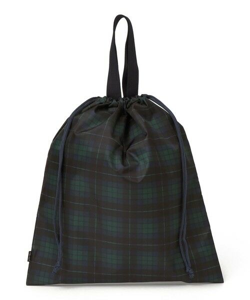 SHIPS / シップス エコバッグ | SHIPS KIDS:オリジナル タータンチェック 巾着 バッグ 2点セット | 詳細11