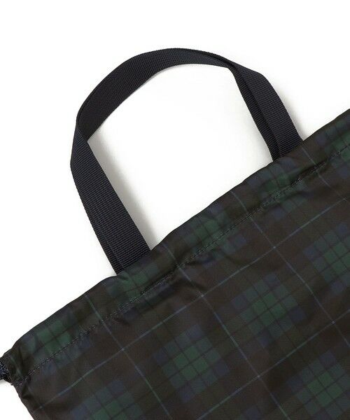 SHIPS / シップス エコバッグ | SHIPS KIDS:オリジナル タータンチェック 巾着 バッグ 2点セット | 詳細12