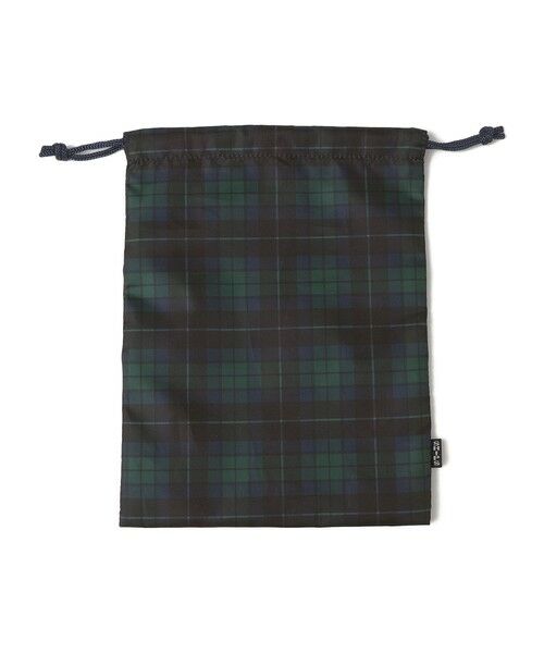 SHIPS / シップス エコバッグ | SHIPS KIDS:オリジナル タータンチェック 巾着 バッグ 2点セット | 詳細14