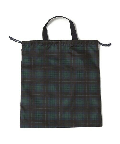 SHIPS / シップス エコバッグ | SHIPS KIDS:オリジナル タータンチェック 巾着 バッグ 2点セット | 詳細2