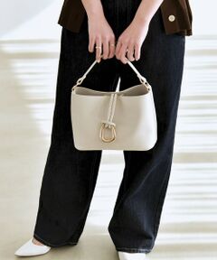 SHIPS / シップス ショルダーバッグ | 《予約》quaranciel: 2way バックル スクエア ショルダー バッグ