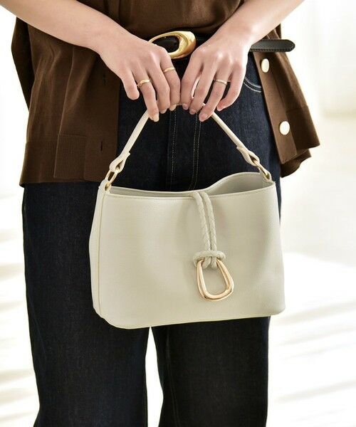 SHIPS / シップス ショルダーバッグ | 《予約》quaranciel: 2way バックル スクエア ショルダー バッグ | 詳細2