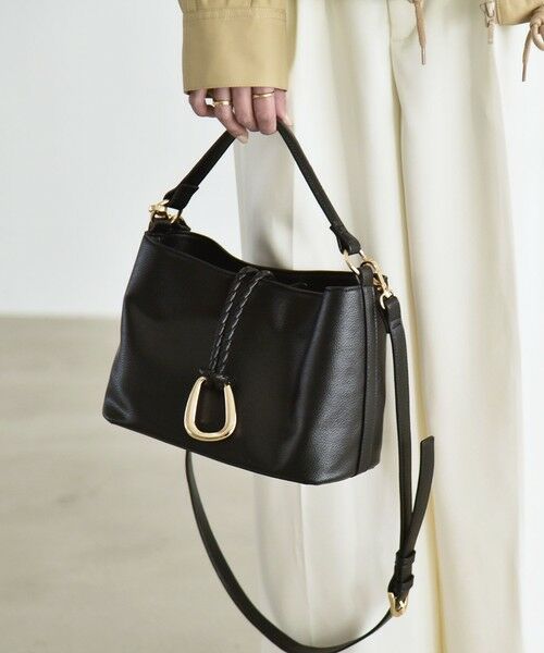 SHIPS / シップス ショルダーバッグ | 《予約》quaranciel: 2way バックル スクエア ショルダー バッグ | 詳細6