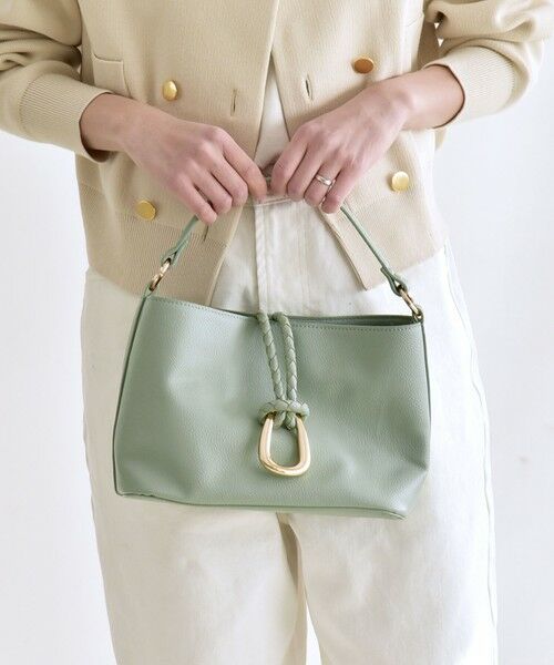 SHIPS / シップス ショルダーバッグ | 《予約》quaranciel: 2way バックル スクエア ショルダー バッグ | 詳細10