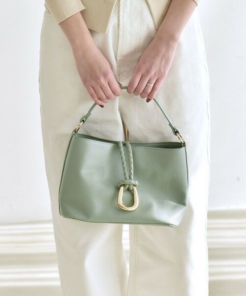 SHIPS / シップス ショルダーバッグ | 《予約》quaranciel: 2way バックル スクエア ショルダー バッグ | 詳細11