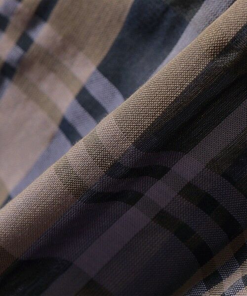 SHIPS / シップス シャツ・ブラウス | quaranciel:〈手洗い可能〉シアー チェック ドルマン ビッグ レギュラー シャツ | 詳細28