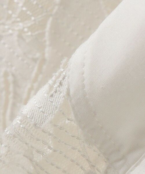 SHIPS / シップス シャツ・ブラウス | quaranciel:〈手洗い可能〉デニム フラワー レース バンドカラー シャツ | 詳細14