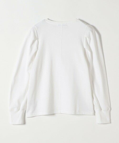 SHIPS / シップス カットソー | 《予約》quaranciel:〈洗濯機可能〉パワーショルダー クルーネック プルオーバー | 詳細10