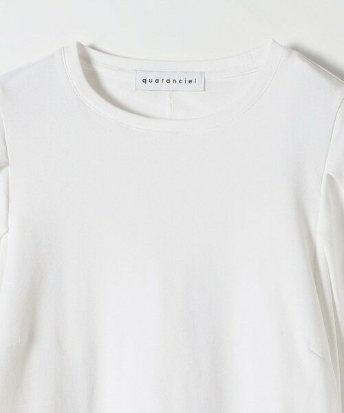 SHIPS / シップス カットソー | 《予約》quaranciel:〈洗濯機可能〉パワーショルダー クルーネック プルオーバー | 詳細11