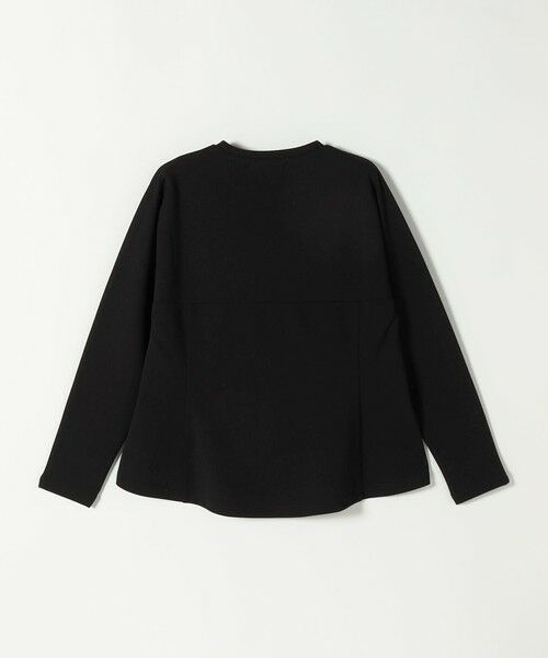 SHIPS / シップス カットソー | 《予約》quaranciel:〈洗濯機可能〉カットジョーゼット ドッキング フレア プルオーバー | 詳細10