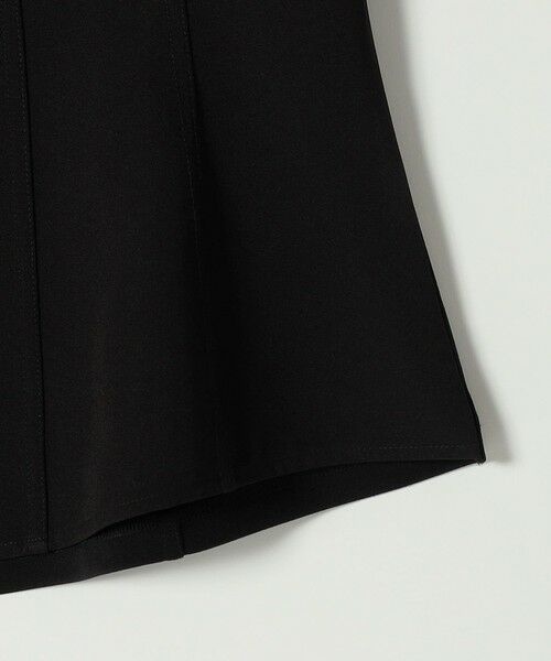 SHIPS / シップス カットソー | 《予約》quaranciel:〈洗濯機可能〉カットジョーゼット ドッキング フレア プルオーバー | 詳細13