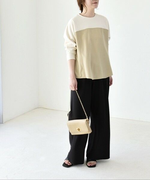 SHIPS / シップス カットソー | quaranciel:〈洗濯機可能〉カットジョーゼット ドッキング コルセット プルオーバー | 詳細23