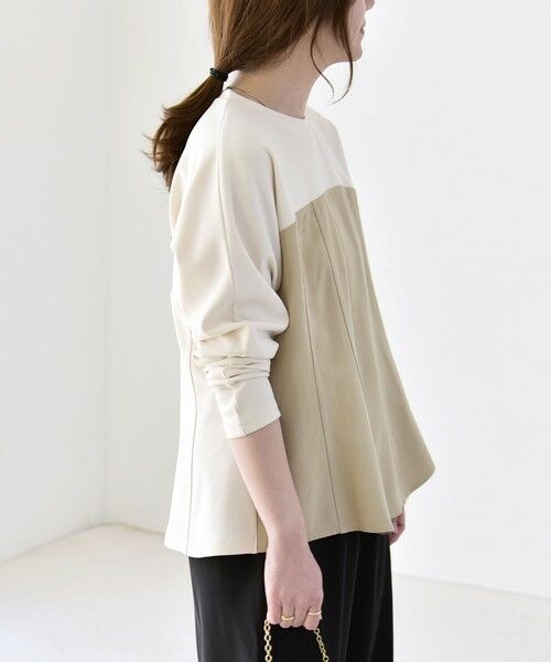 SHIPS / シップス カットソー | quaranciel:〈洗濯機可能〉カットジョーゼット ドッキング コルセット プルオーバー | 詳細30