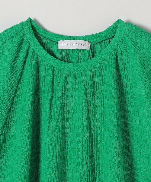 SHIPS / シップス シャツ・ブラウス | 《予約》quaranciel:〈洗濯機可能〉ジャカード ボリュームスリーブ クルーネック ブラウス | 詳細23