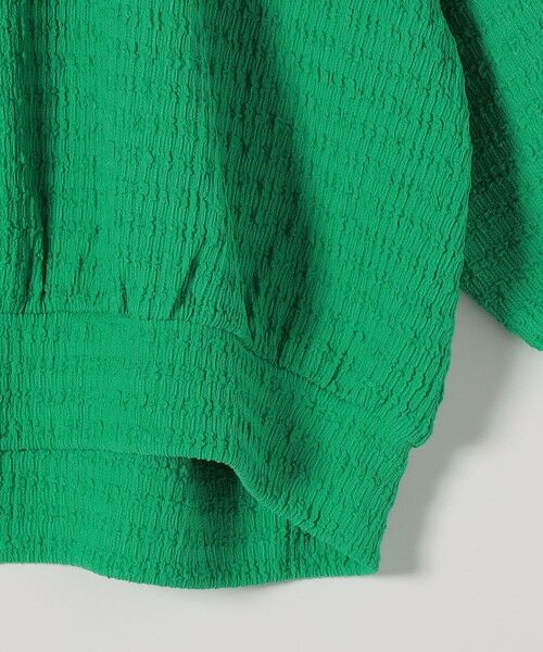 SHIPS / シップス カットソー | quaranciel:〈洗濯機可能〉ジャカード ジャージー クルーネック プルオーバー | 詳細26