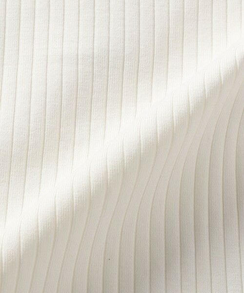 SHIPS / シップス カットソー | quaranciel:〈洗濯機可能〉テレコ リブ クルー ヘンリー 2way ハーフスリーブ TEE | 詳細15