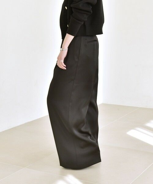 SHIPS / シップス その他パンツ | quaranciel:〈手洗い可能〉サテン ワイド ストレート スラックス | 詳細21