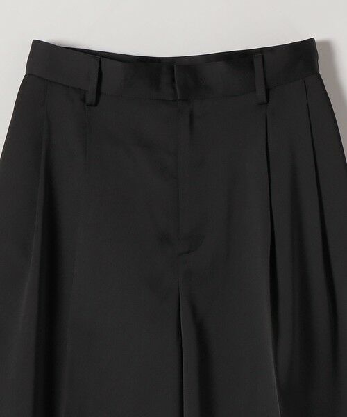 SHIPS / シップス その他パンツ | quaranciel:〈手洗い可能〉サテン ワイド ストレート スラックス | 詳細27