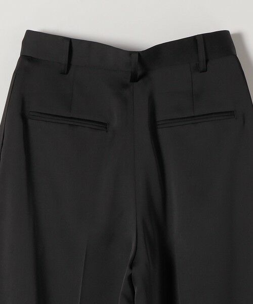 SHIPS / シップス その他パンツ | quaranciel:〈手洗い可能〉サテン ワイド ストレート スラックス | 詳細28