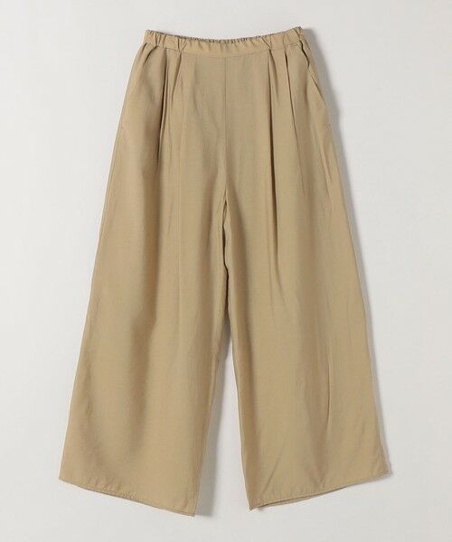 SHIPS / シップス その他パンツ | quaranciel:〈洗濯機可能〉タック ワイド イージー パンツ | 詳細18