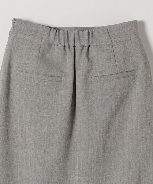 SHIPS / シップス ロング・マキシ丈スカート | quaranciel:〈手洗い可能〉ウーステッド Iライン スリット スカート（セットアップ対応） | 詳細16