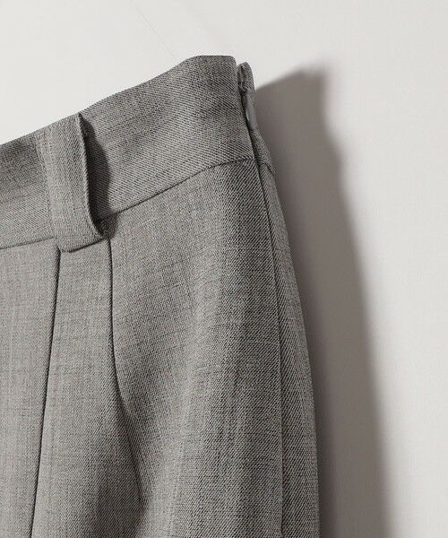 SHIPS / シップス ロング・マキシ丈スカート | quaranciel:〈手洗い可能〉ウーステッド Iライン スリット スカート（セットアップ対応） | 詳細17