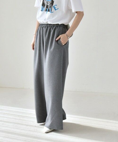 SHIPS / シップス サロペット・オールインワン | quaranciel:〈洗濯機可能〉ギャザー シャツ & イージー パンツ セットアップ | 詳細17