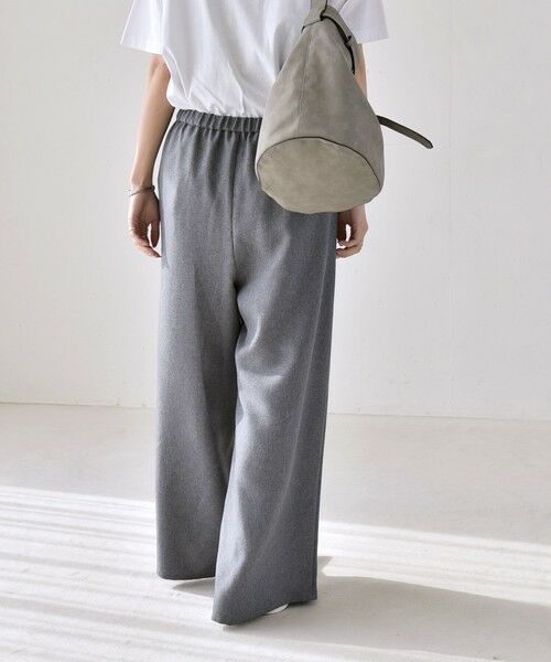 SHIPS / シップス サロペット・オールインワン | quaranciel:〈洗濯機可能〉ギャザー シャツ & イージー パンツ セットアップ | 詳細18