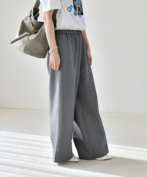 SHIPS / シップス サロペット・オールインワン | quaranciel:〈洗濯機可能〉ギャザー シャツ & イージー パンツ セットアップ | 詳細19