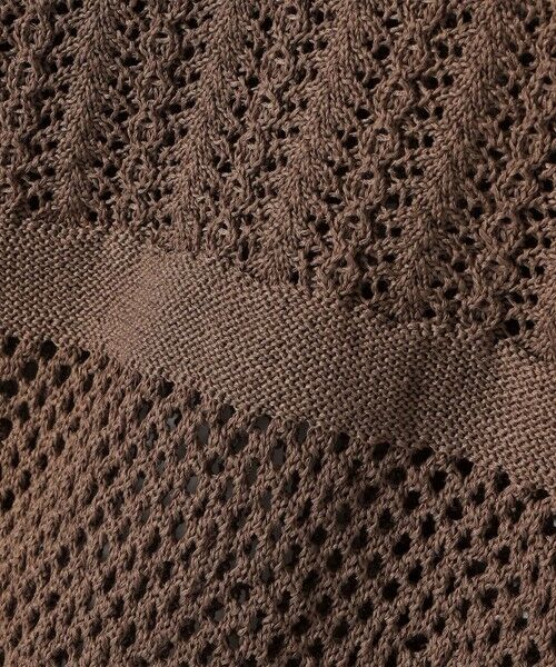 SHIPS / シップス ニット・セーター | quaranciel:〈手洗い可能〉透かし編み スキッパー ニット プルオーバー | 詳細28