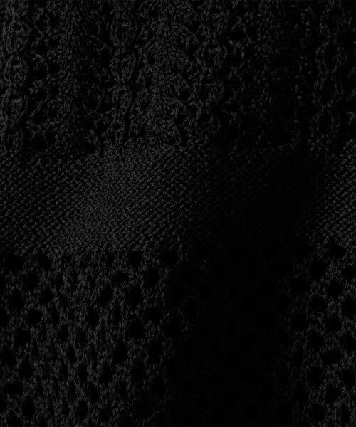 SHIPS / シップス カーディガン・ボレロ | 《予約》quaranciel:〈手洗い可能〉レース × メッシュ編み ポロ ニット カーディガン | 詳細26