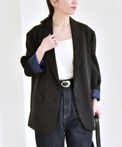 SHIPS / シップス テーラードジャケット | 《予約》quaranciel:〈手洗い可能〉ウーステッド テーラード ボタン ジャケット