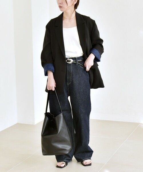 SHIPS / シップス テーラードジャケット | 《予約》quaranciel:〈手洗い可能〉ウーステッド テーラード ボタン ジャケット | 詳細5