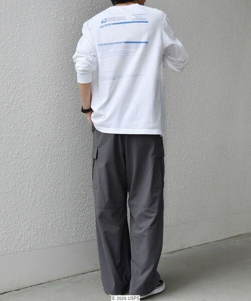 SHIPS / シップス Tシャツ | GOOD ROCK SPEED: USPS グラフィック プリント Tシャツ(ロンT)◆ | 詳細2