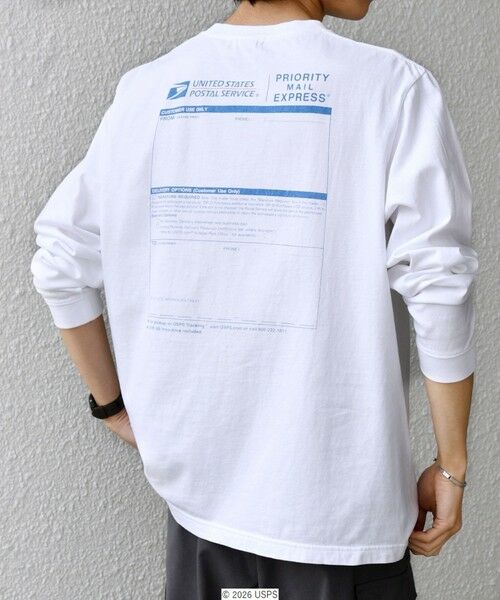 SHIPS / シップス Tシャツ | GOOD ROCK SPEED: USPS グラフィック プリント Tシャツ(ロンT)◆ | 詳細5