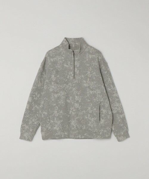 SHIPS / シップス スウェット | SHIPS any:〈洗濯機可能〉コットン ジャガード ハーフジップ 裏毛 スウェット(セットアップ対応)◆ | 詳細7