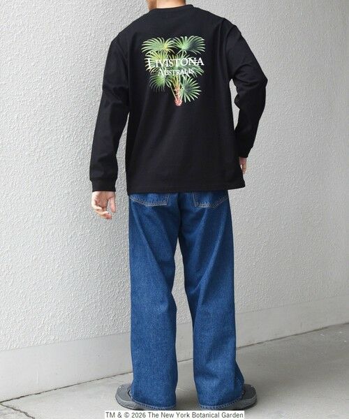 SHIPS / シップス Tシャツ | 【SHIPS any別注】NYBG: ボタニカル プリント リラックス Tシャツ (ロンT)◆ | 詳細16