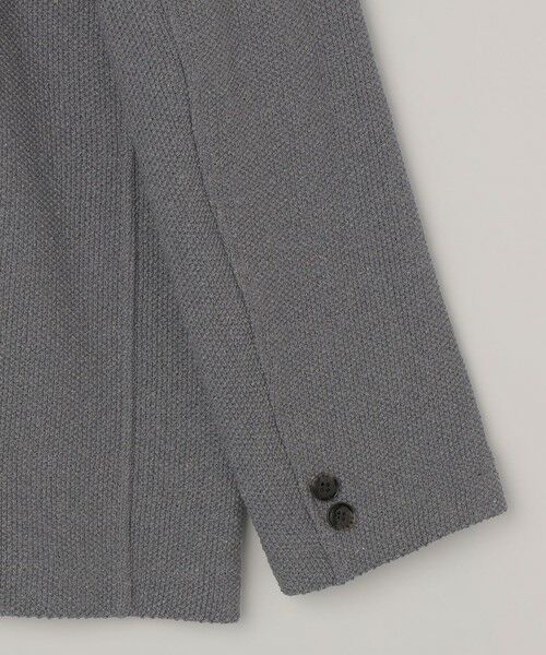 SHIPS / シップス テーラードジャケット | SHIPS any:〈洗濯機可能〉TEXBRID(R) リネン混 タックハニカム ニッティング ジャケット◆ | 詳細12