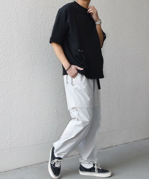 SHIPS / シップス Tシャツ | 【SHIPS any別注】Champion: ロゴ 刺繍 スピンドル スウェット Tシャツ 26SS◆ | 詳細9