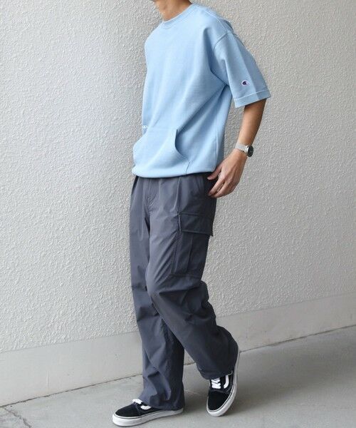 SHIPS / シップス Tシャツ | 【SHIPS any別注】Champion: ロゴ 刺繍 スピンドル スウェット Tシャツ 26SS◆ | 詳細16