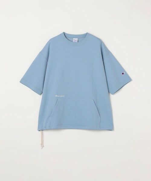 SHIPS / シップス Tシャツ | 【SHIPS any別注】Champion: ロゴ 刺繍 スピンドル スウェット Tシャツ 26SS◆ | 詳細20