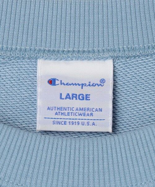 SHIPS / シップス Tシャツ | 【SHIPS any別注】Champion: ロゴ 刺繍 スピンドル スウェット Tシャツ 26SS◆ | 詳細24