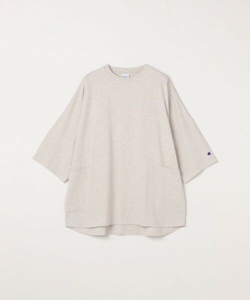 SHIPS / シップス Tシャツ | 【SHIPS any別注】Champion: ロゴ刺繍 ドルマン キャンプポケット Tシャツ◆ | 詳細13